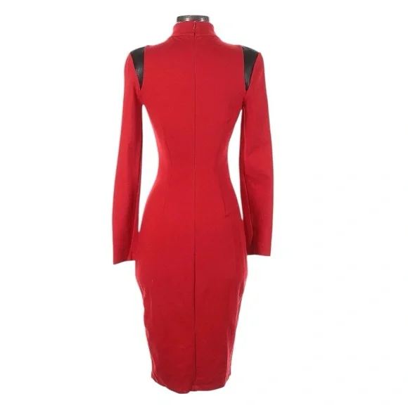 Eva Longoria Exclusively For The Limited Women’s Red BodyCon Dress, SZ XL. NEW!